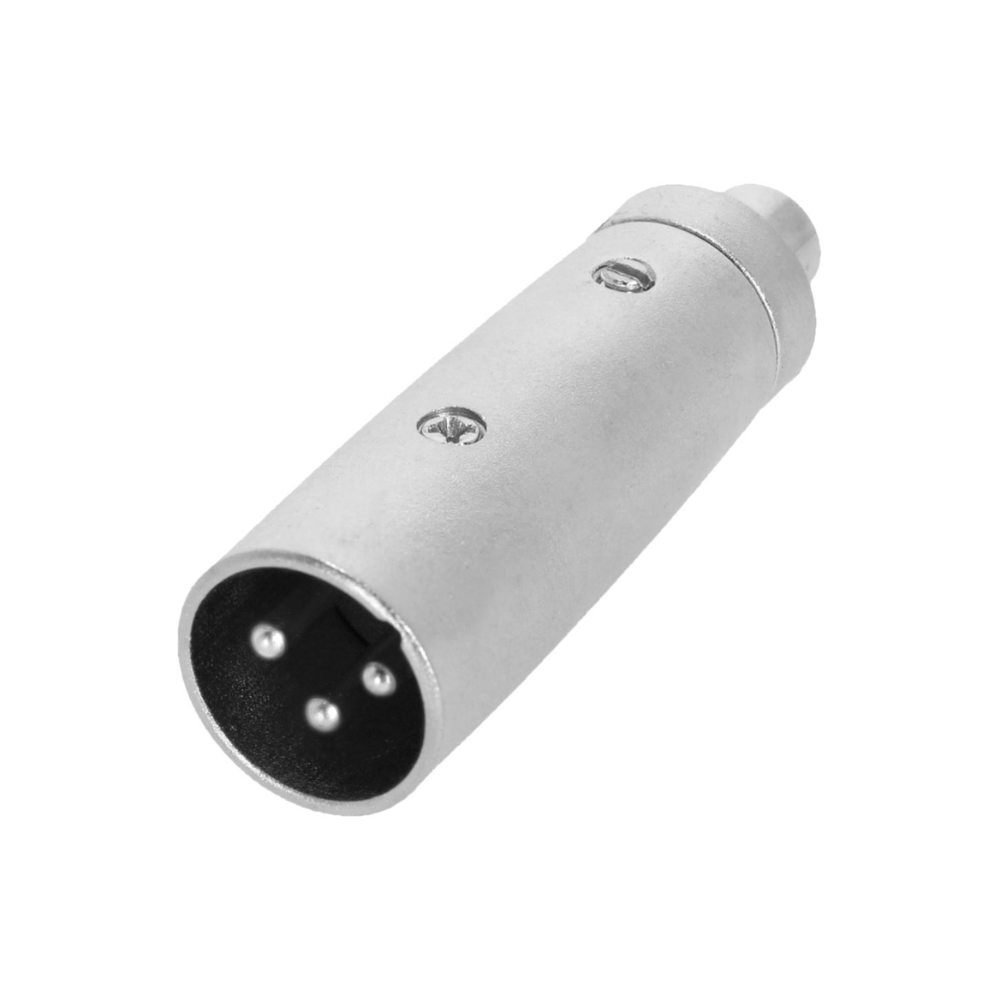 Adam Hall 4 STAR A RF2 XM3 Adapter RCA female naar XLR male