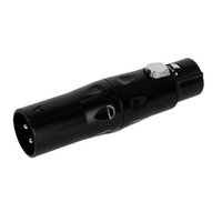 4 STAR A GROUND LIFTER Adapter XLR female naar XLR male