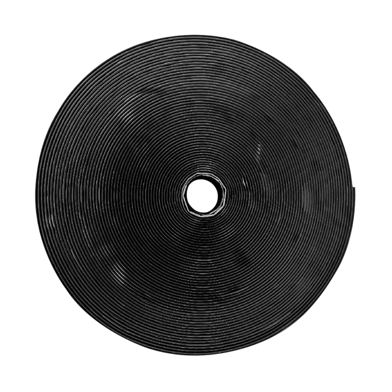 Klittenband 20mm 25m zwart