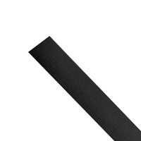 Klittenband 20mm 25m zwart