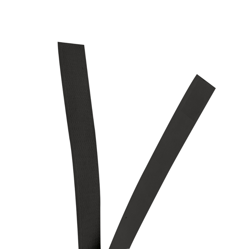 Klittenband 20mm 25m zwart