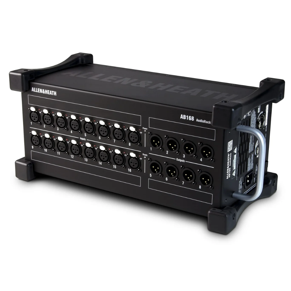 Allen & Heath AB168 AudioRack Draagbare stagebox 16 XLR female 8 XLR male