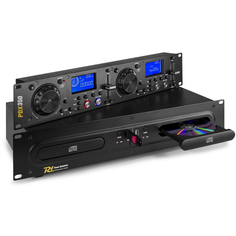 PDX350 Dubbele CD/MP3/USB speler