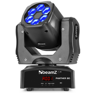 BeamZ Panther 80 LED bee eye moving head BeamZ Panther 80 LED bee eye moving head