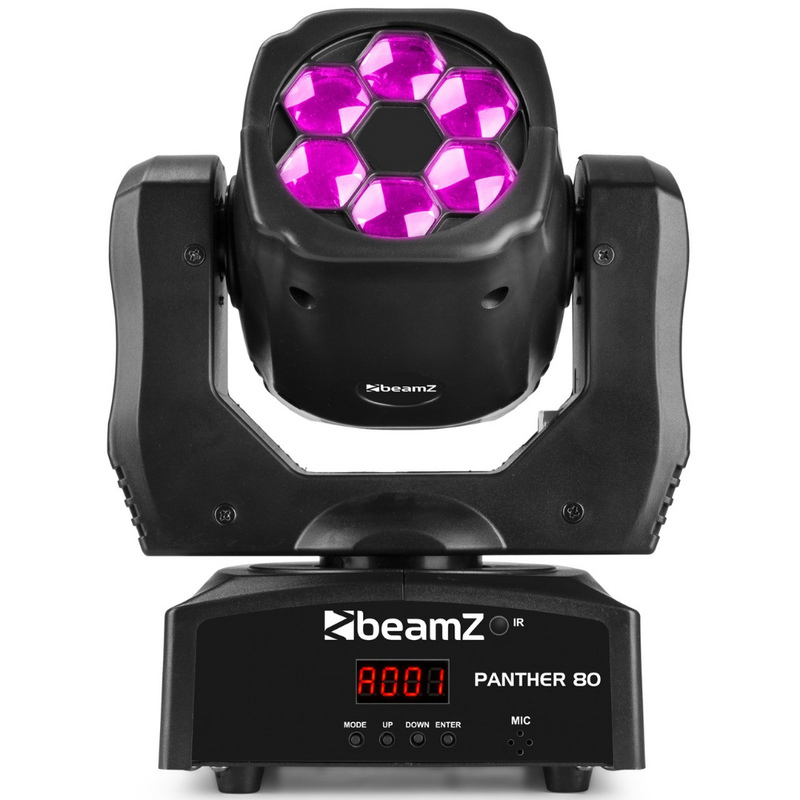 BeamZ Panther 80 LED bee eye moving head Panther 80 LED bee eye moving head