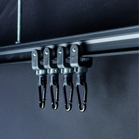 Wentex Karabijnhaak 6 x 60 mm zwart 10 stuks Karabijnhaak 6 x 60 mm zwart 10 stuks