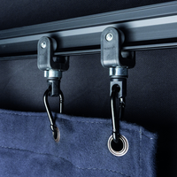 Wentex Karabijnhaak 6 x 60 mm zwart 10 stuks Karabijnhaak 6 x 60 mm zwart 10 stuks