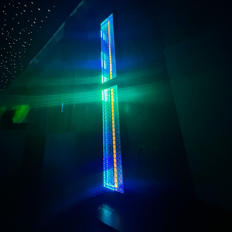 Vintage Bar LED Blinder & pixel effect