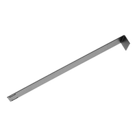 19 inch halve blindplaat 1 HE aluminium
