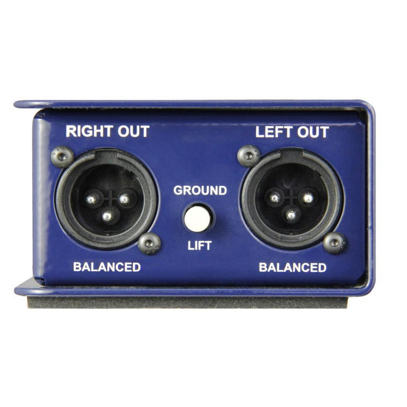 J48 Stereo actieve DI-box