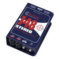J48 Stereo actieve DI-box