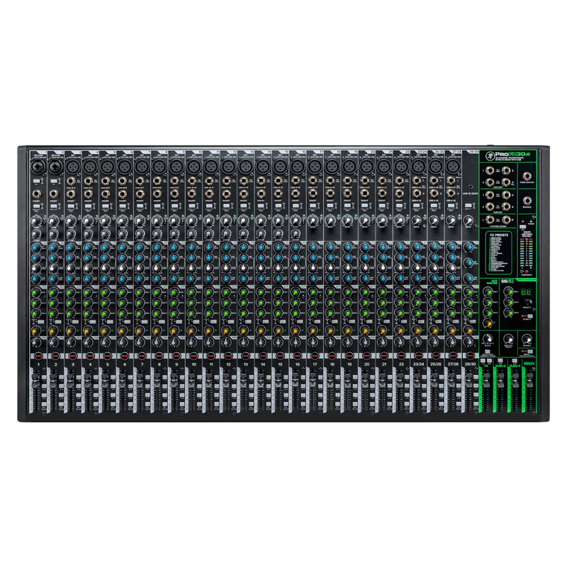 ProFX30v3 30-kanaals mengpaneel met USB-interface