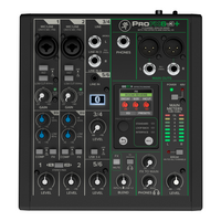 Mackie ProFX6v3+ 6-kanaals mengpaneel met USB-interface ProFX6v3+ 6-kanaals mengpaneel met USB-interface