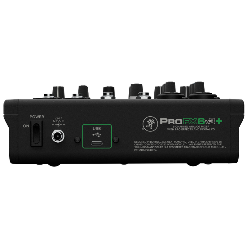 Mackie ProFX6v3+ 6-kanaals mengpaneel met USB-interface ProFX6v3+ 6-kanaals mengpaneel met USB-interface