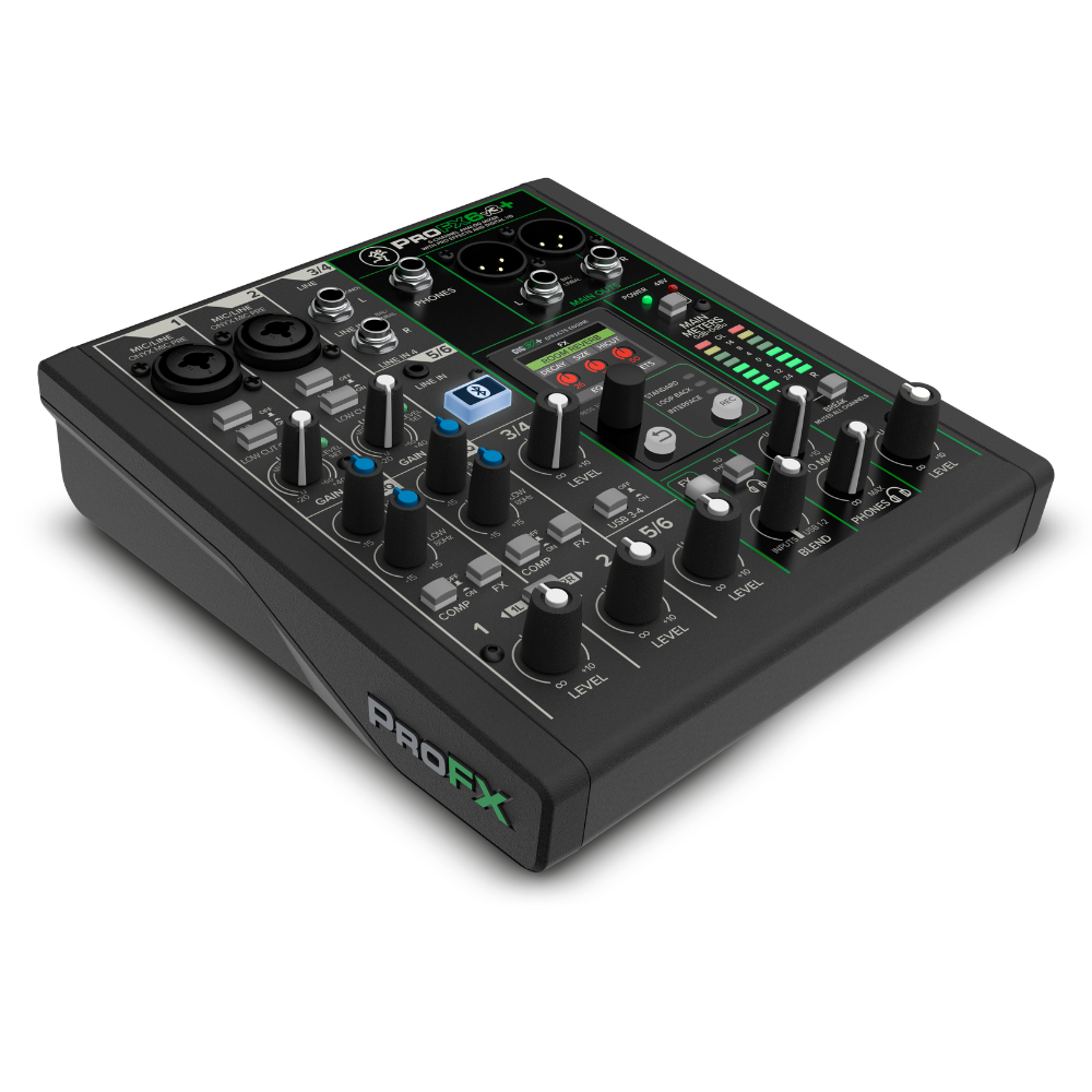 Mackie ProFX6v3+ 6-kanaals mengpaneel met USB-interface