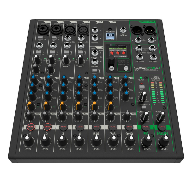 ProFX10v3+ 10-kanaals mengpaneel met USB-interface