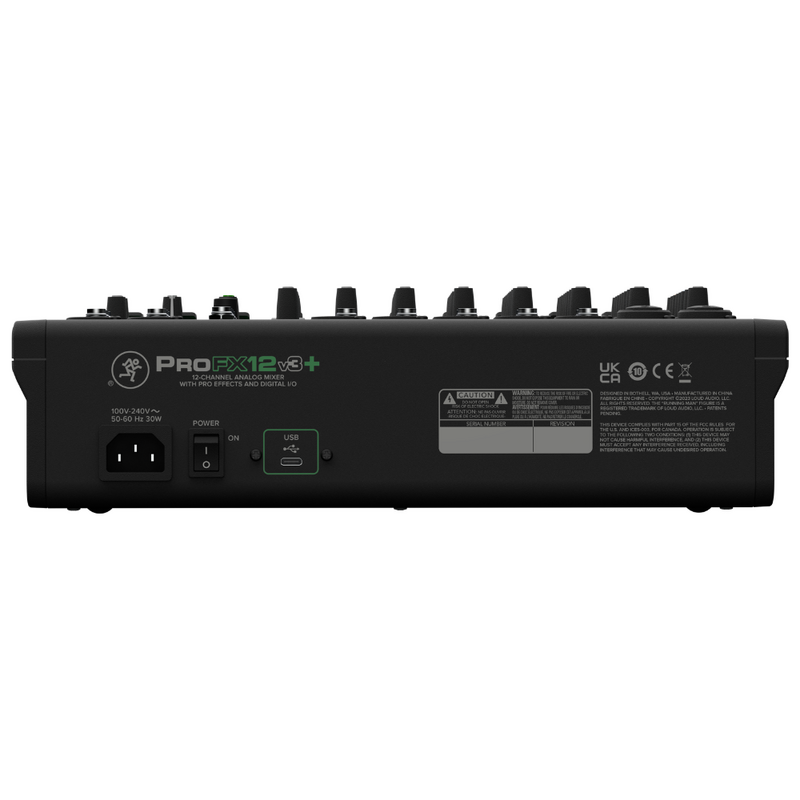 Mackie ProFX12v3+ 12-kanaals mengpaneel met USB-interface ProFX12v3+ 12-kanaals mengpaneel met USB-interface