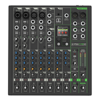 ProFX10 GO 10-kanaals analoge mixer op accu