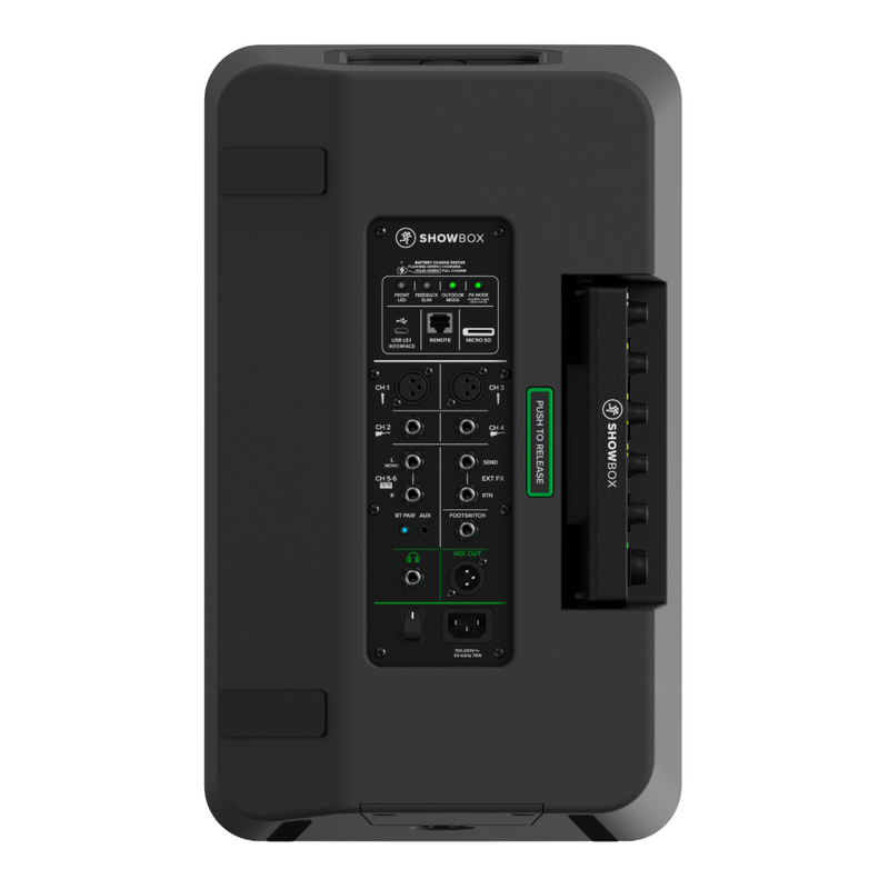 Mackie ShowBox Draagbaar PA-systeem op accu ShowBox Draagbaar PA-systeem op accu