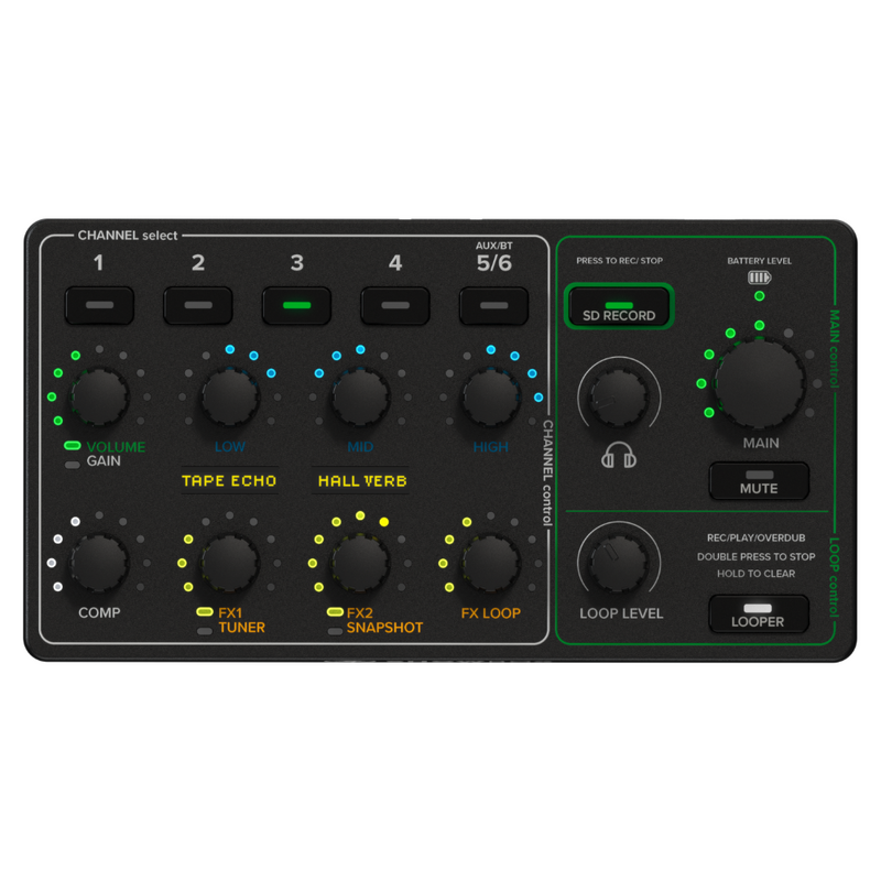 Mackie ShowBox Draagbaar PA-systeem op accu ShowBox Draagbaar PA-systeem op accu