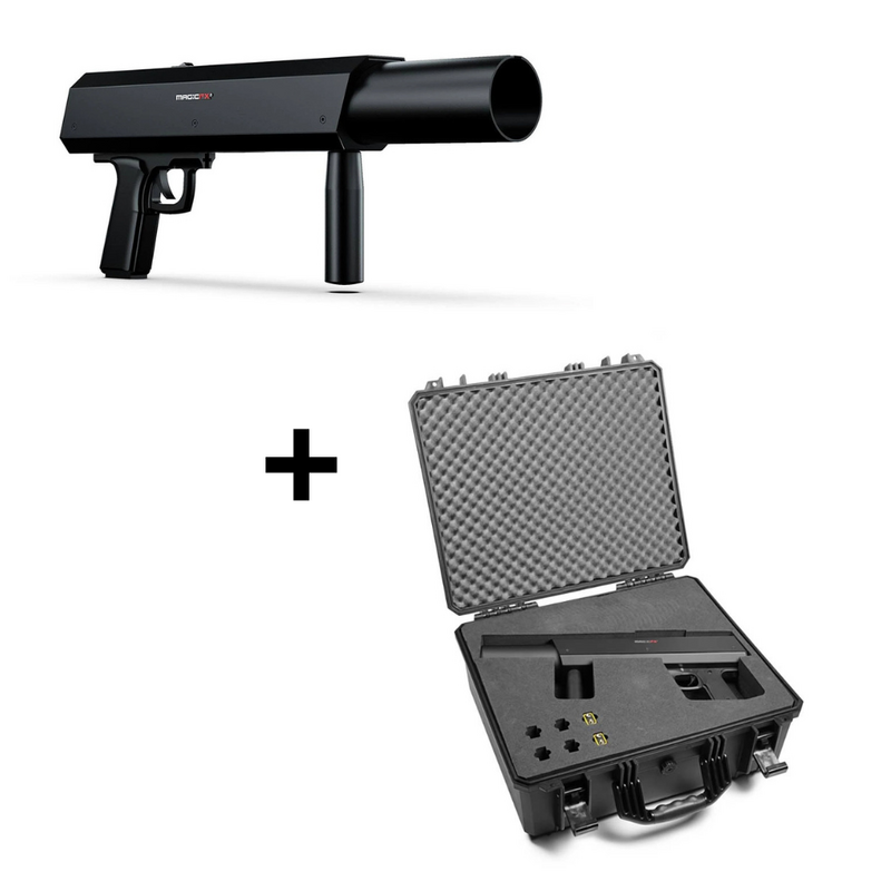 Deejay Shotgun confettishooter + case