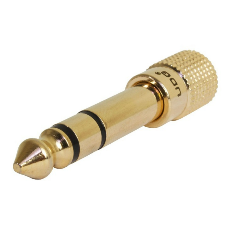 Ultimate Headphone Adapter 3,5mm female naar 6,35mm male