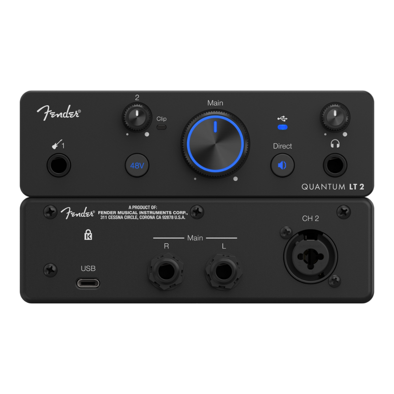 Fender Quantum LT 2 USB-C audio-interface