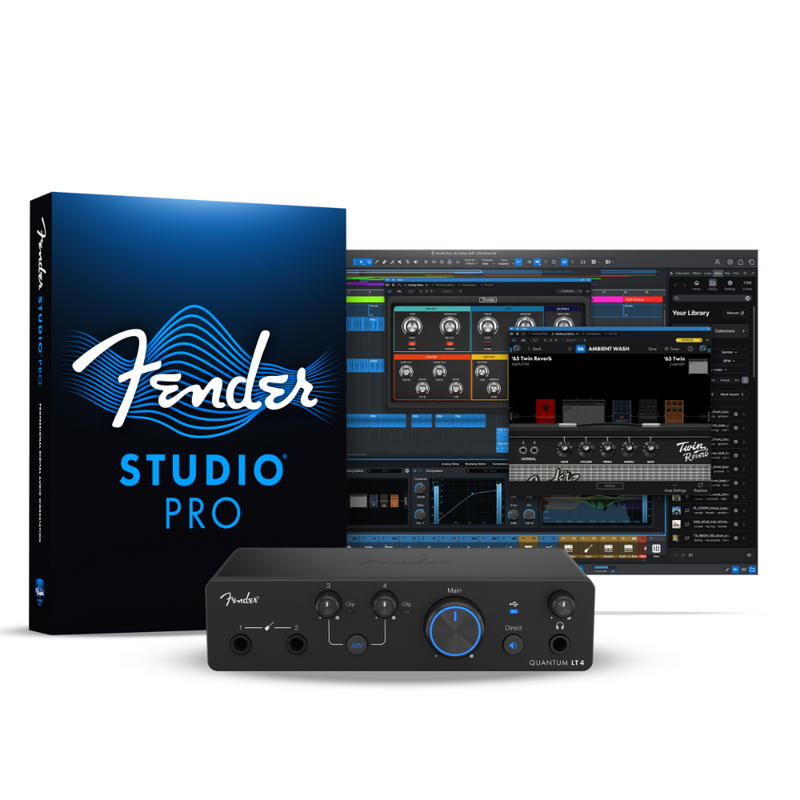 Fender Quantum LT 4 USB-C audio-interface