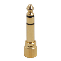Ultimate Headphone Adapter 3,5mm female naar 6,35mm male met schroefdraad