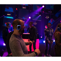 Silent Disco 3-kanaals draadloze hoofdtelefoon