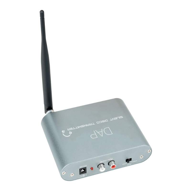 Silent Disco 3-kanaals draadloze zender