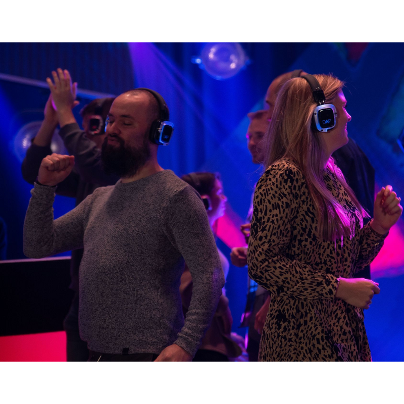 Oplader voor Silent Disco 3-kanaals draadloze hoofdtelefoon