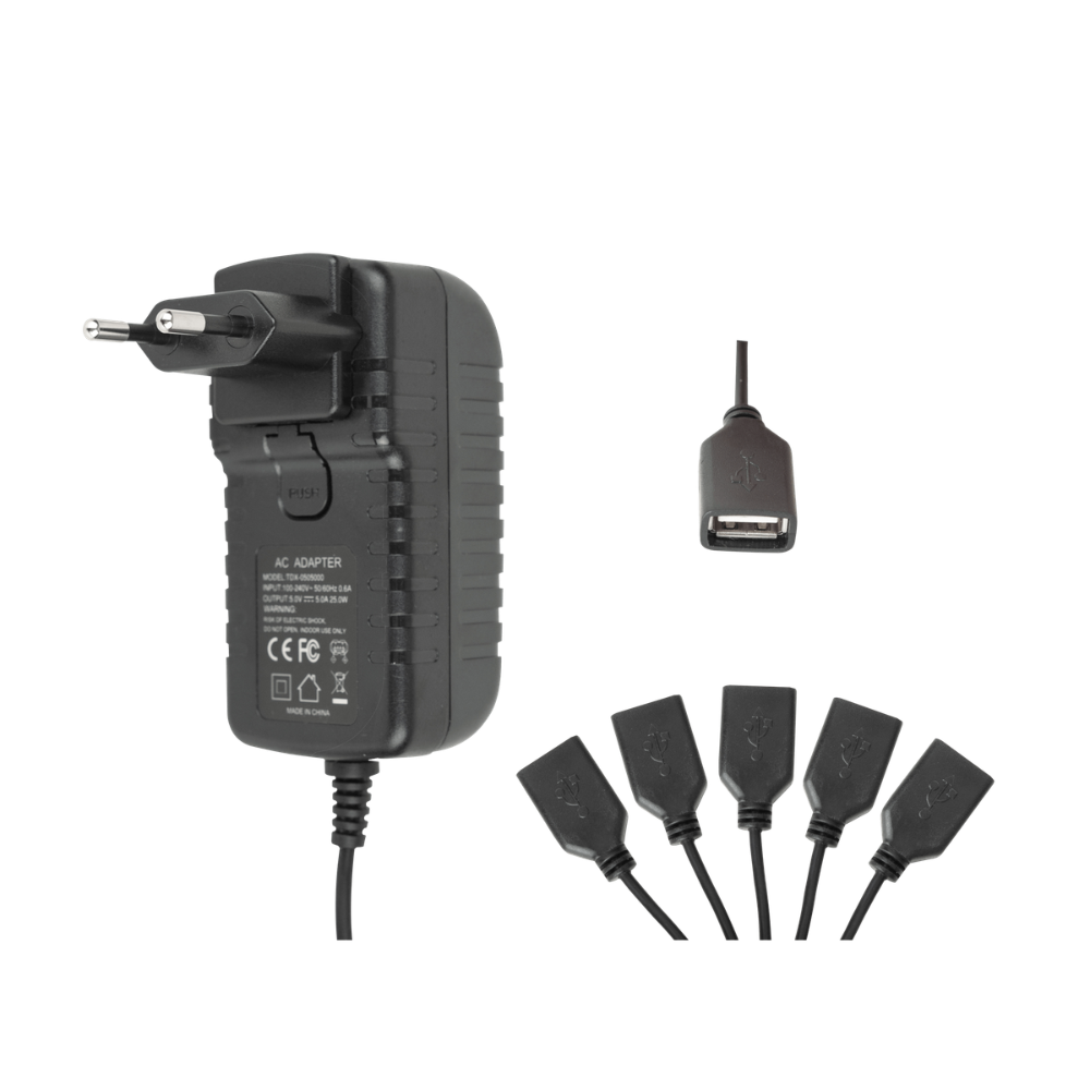 DAP Oplader voor Silent Disco 3-kanaals draadloze hoofdtelefoon