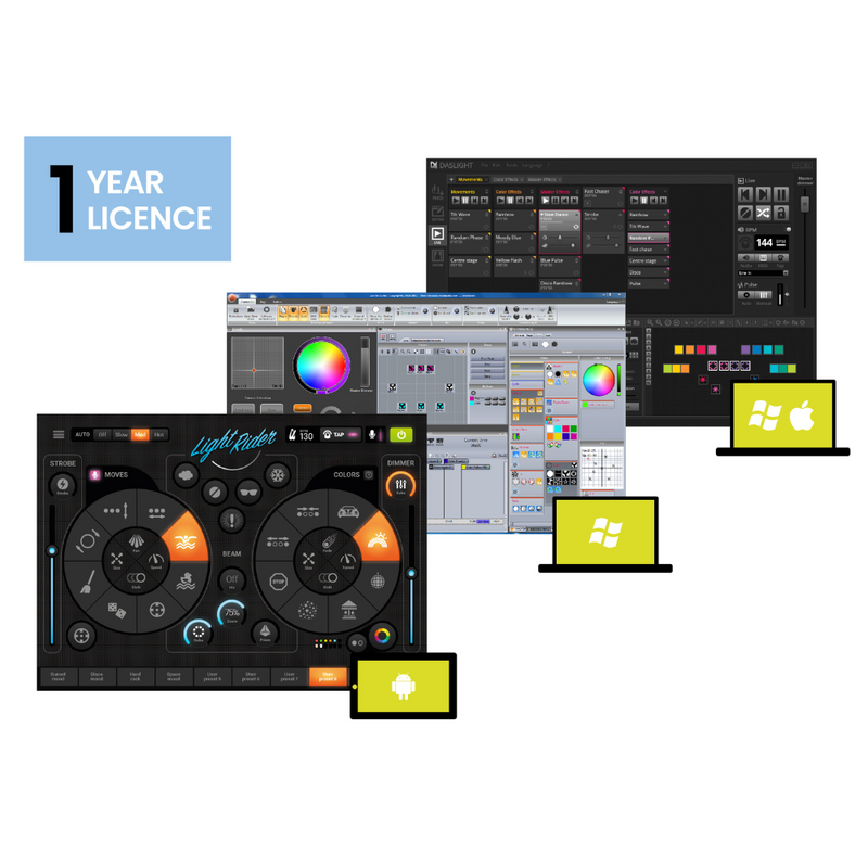 SUSHI-Z1 USB-DMX Interface met software