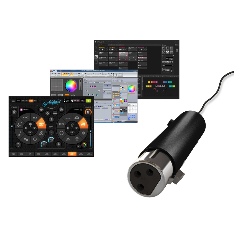 Sunlite SUSHI-Z1 USB-DMX Interface met software
