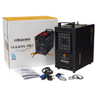 Vulkan Pro verticale rookmachine met LEDs & CO2-effect 1500W