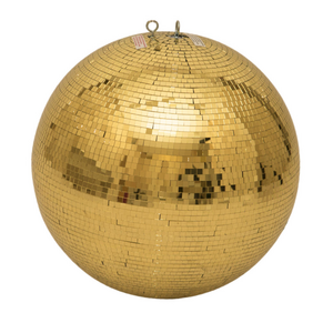 Eurolite Spiegelbol 50cm spiegeltjes 10x10mm goud