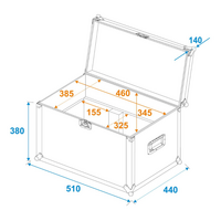 FX-4 Universele flightcase
