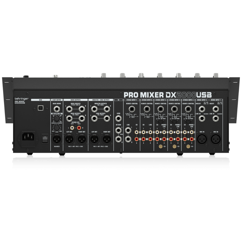 DX2000USB 7-kanaals DJ mixer