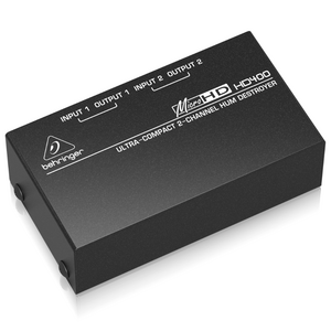 Behringer HD400 2-kanaals brom verwijderaar