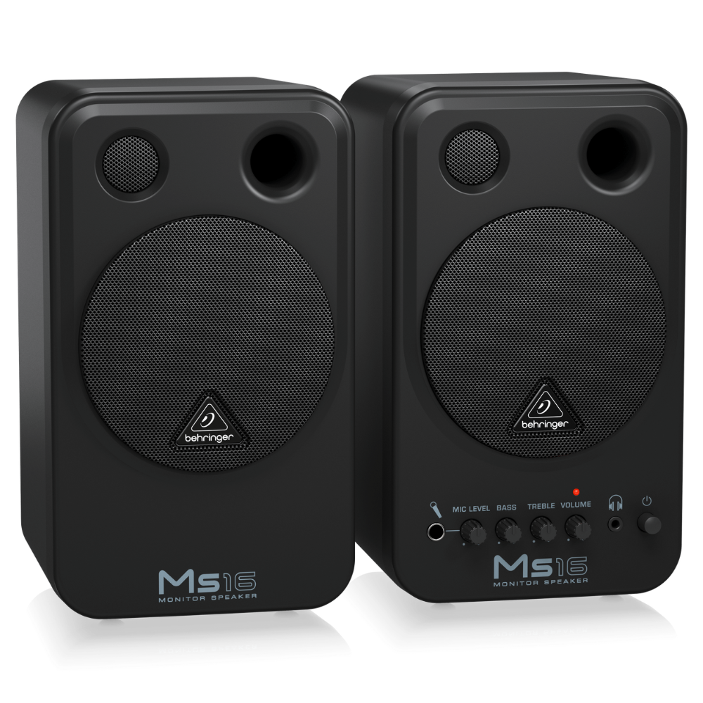 Behringer MS16 Actieve studiomonitor set (2 stuks)