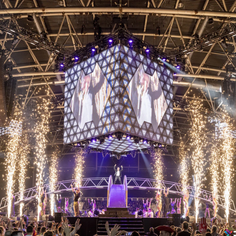 Sparkus 3 Sparkular machine outdoor 10m