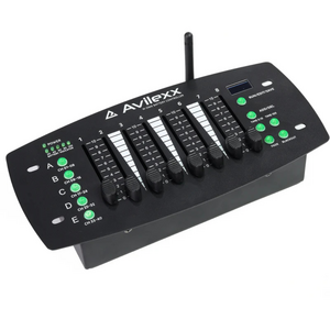 Avilexx WDMX Draadloze DMX controller WDMX Draadloze DMX controller