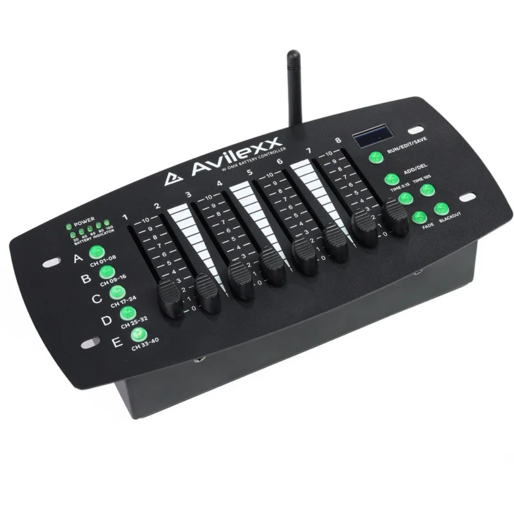 Avilexx WDMX Draadloze DMX controller