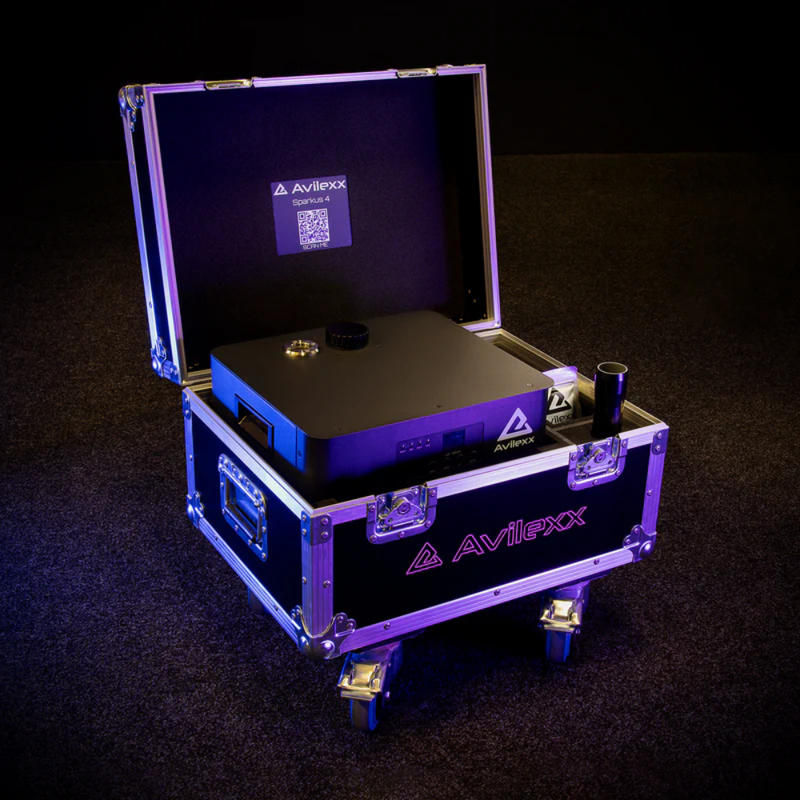 Premium flightcase voor Sparkus 4 1-in-1