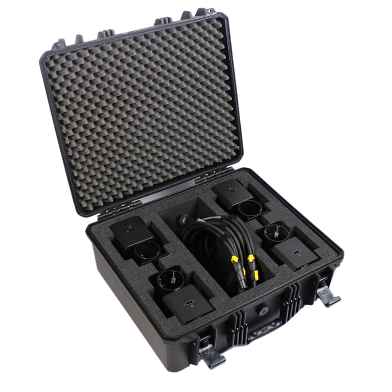 4x Power Shot II + case