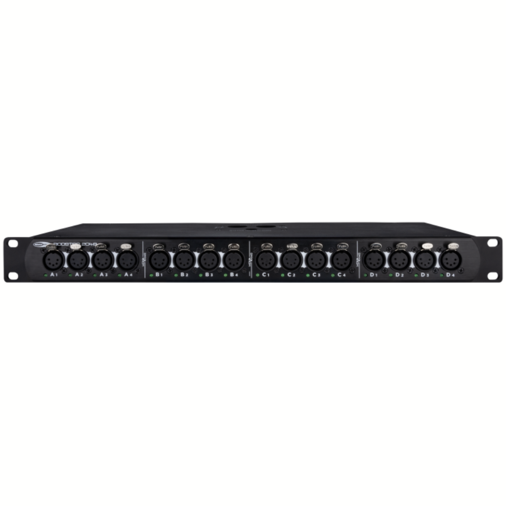 Showtec Booster 2048 4-Universe DMX-booster met RDM 3-polig