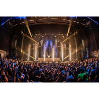 2x Sparkus 1 Sparkular machine + flightcase set