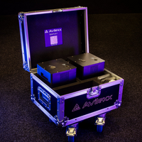 2x Sparkus 1 Sparkular machine + flightcase set