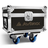 2x Sparkus 1 Sparkular machine + flightcase set